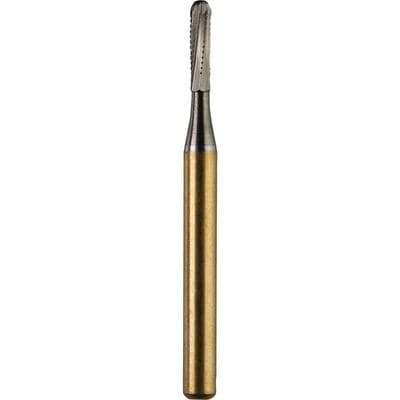 Kerr (KaVo Kerr) Specialty Fine Cross-Cut Carbide Bur, FG 1957, Straight Fissure Round End, 1.0 mm Diameter, 3.7 mm Length, 6 Flutes, 10/Pk thumbnail 6