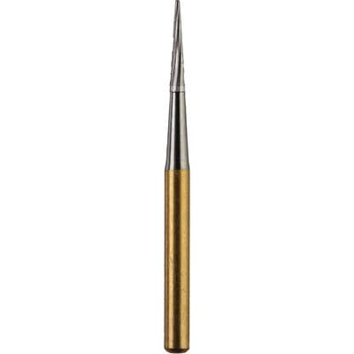 KavoKerr FG7214 Carbide Bur, Taper Finishing, 12 Flute, Friction Grip, 1 mm Diameter, 5.1 mm Length, 10/Pkg, FG7214-KC0 thumbnail 7