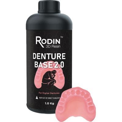 Pac-Dent Rodin Denture Base 2.0, Classic Pink, 1 kg Bottle, 23864 thumbnail 8