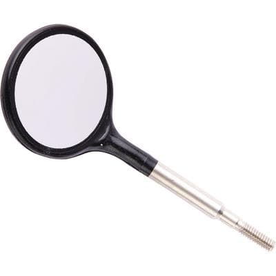 #4 Crystal HD Black Resin Mouth Mirror Screw-On Heads, Cone Socket, Single-Sided, 12/Pk, 50Z371-K thumbnail 10