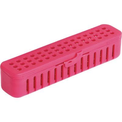 Zirc Compact Steri-Container, Neon Pink, 7-1/8" x 1-1/2" x 1-1/2", Holds 8-12 Instruments, 50Z905S thumbnail 8