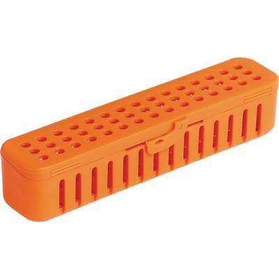 Zirc Compact Steri-Container, Neon Orange, 7-1/8" x 1-1/2" x 1-1/2", Holds 8-12 Instruments, 50Z905Q thumbnail 7