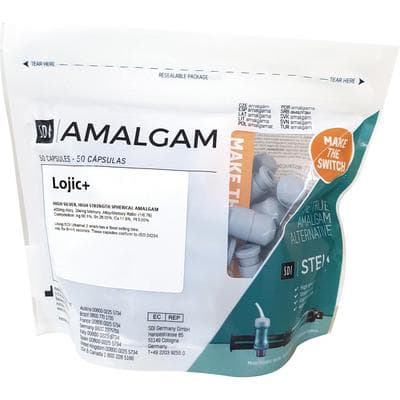 Lojic+ Spherical Amalgam Capsules, 2 Spill (600 mg), Slow Set, Cream/Cream, 50/Bx, 4202404 thumbnail 6
