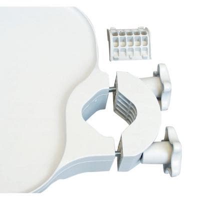 Zirc E-Z Access Shelf Adapter, White, for Posts 1-3/8" to 2-3/4", 20Z422A thumbnail 7