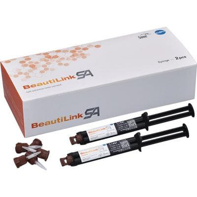 BeautiLink SA Self-Adhesive Dual-Cure Auto-Mix Resin Cement, Clear, 5 mL (8.6 g) Syringe, 2/Pkg, C0212 thumbnail 8