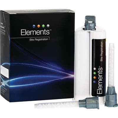 Elements Bite Registration Material, Regular Set, 2 x 50 mL Cartridges with 6 Mixing Tips, PD-190 thumbnail 3