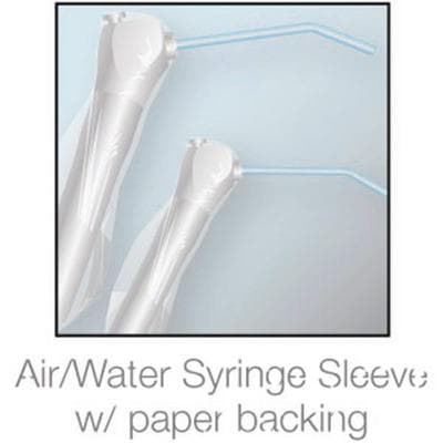Pac-Dent Clear Air/Water Syringe Sleeve with Pre-Cut Opening, 2.5" x 10", 500/Box, #100 thumbnail 9