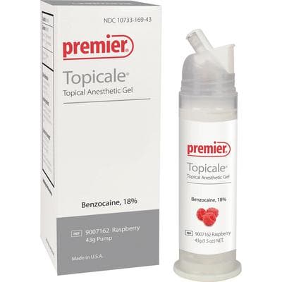 Topicale Topical Anesthetic Gel Pump, Raspberry, 18% Benzocaine, 43g, 9007142 thumbnail 8