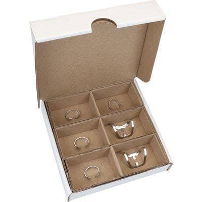 Hygenic Brinker Universal Rubber Dam Clamp Set, Contains B1-B6 Wingless Tissue Retractor Clamps, 6/Pk, H01054 thumbnail 15