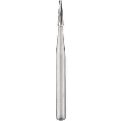 SS White Sterile Carbide Bur, FG, Tapered Fissure Flat End Plain, #170, 25/Roll thumbnail 6