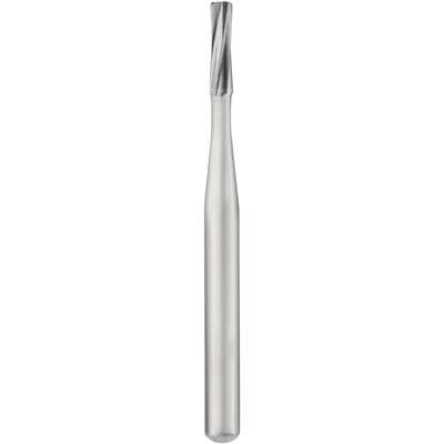 SS White Sterile Carbide Bur, FG, Straight Fissure Flat End Plain, #57, 25/Roll thumbnail 6