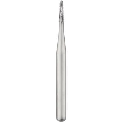 SS White Sterile Carbide Bur #699, Friction Grip (FG), Tapered Fissure Flat End Plain, 25/Roll thumbnail 6