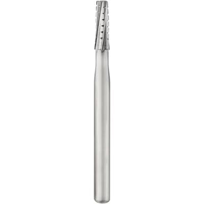 SS White Sterile Carbide Bur #702, HP Shank, Tapered Fissure Flat End Plain, 25/Roll thumbnail 5