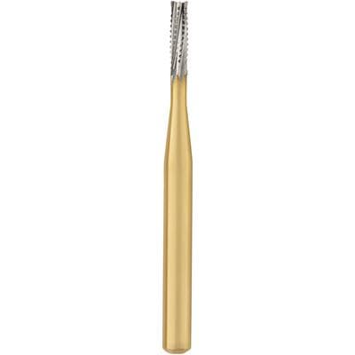 SS White Great White Gold Series Sterile Carbide Bur, FG Friction Grip, Straight Fissure #557, 25/Roll thumbnail 5