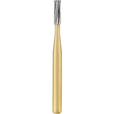 Great White Gold Series Sterile Carbide Bur, Straight Fissure, Friction Grip, #558, 25/Roll, GW558 thumbnail 5