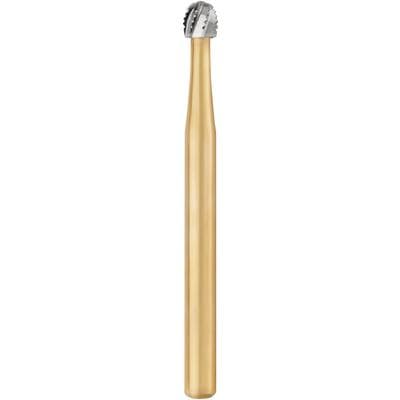 Great White Gold Series Sterile Carbide Bur, Round, Friction Grip, #6, 25/Roll, GW6R thumbnail 5