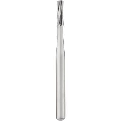 SS White Sterile Carbide Burs, FG, Straight Fissure - Flat End Plain, #57, 100/Pkg thumbnail 4
