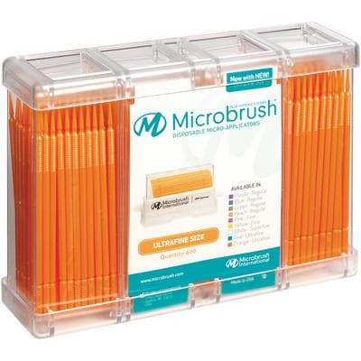 Microbrush Plus Micro-Applicator Dispenser Refills, Ultra Fine, Orange, 400/Pk, PU400OR thumbnail 11