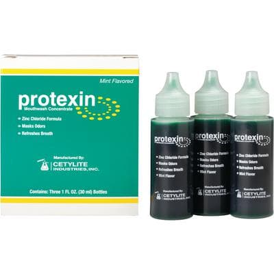 Protexin Oral Rinse Concentrate, Mint, Alcohol Free, 1 oz Bottle, 3/Pk, 0307 thumbnail 10