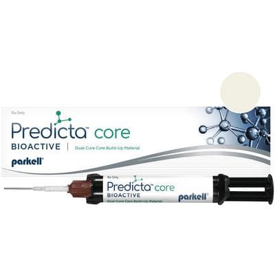 Predicta Bioactive Dual-Cure Core Build-Up Material, Stackable, White, 5 ml Syringe Refill, S605 thumbnail 19