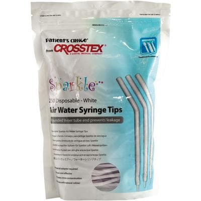 Sparkle Disposable Air/Water Syringe Tips, White, 250/Bag, BCSAWSWH thumbnail 15