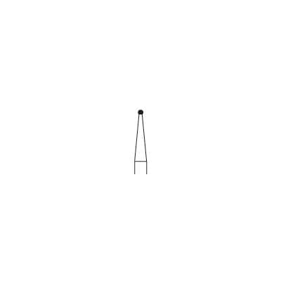 SS White 1/2 FG Short Shank Round Carbide Bur, 0.6 mm Diameter, 0.5 mm Length, 100/Pk thumbnail 7