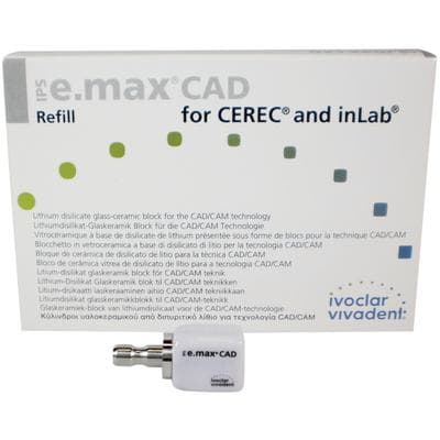 IPS e.max CAD LT (Low Translucency) Milling Blocks, Shade C3, Size C14, for CEREC/inLab, 5/Pkg thumbnail 15