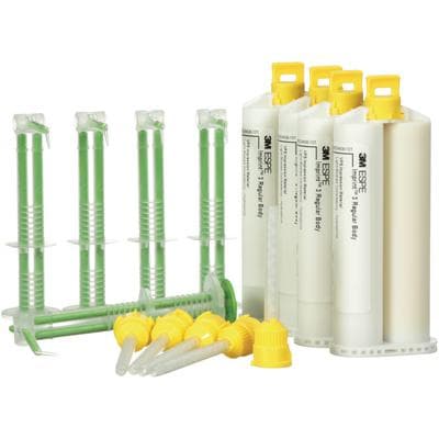3M Imprint 3 Regular Body VPS Impression Material Refill, Yellow, 4 x 50 ml Cartridges, 10779 thumbnail 11