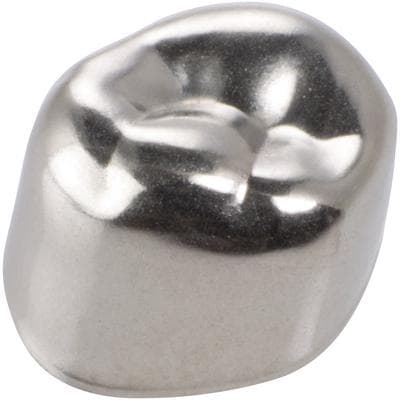 3M Unitek Stainless Steel Primary Molar Crown, First Primary Molar, Lower Right, Size 5 (LR5), 5/Pk, 900145 thumbnail 17