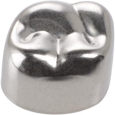 3M Unitek Stainless Steel Primary Molar Crown, Lower Right Second Primary Molar, Size 4 (2LR4), 5/Box, 900244 thumbnail 16