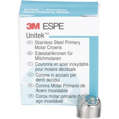 3M Unitek Stainless Steel Primary Molar Crown, Second Primary Molar, Lower Right, Size 5 (LR5), 5/Pk, 900245 thumbnail 17