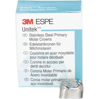 3M Unitek Stainless Steel Primary Molar Crown, Upper Right Second Primary Molar, Size 7 (2UR7), 5/Box, 900227 thumbnail 15