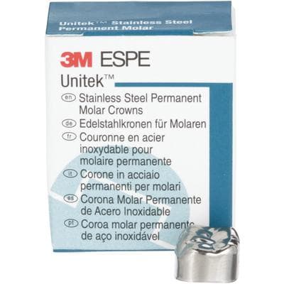 3M Unitek Permanent Stainless Steel Crown, First Permanent Molar, Lower Right, Size 4LR, 5/Box, 900344 thumbnail 17