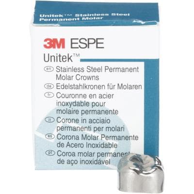 3M Unitek Permanent Stainless Steel Crowns, Lower Right Second Permanent Molar, Size 5, 5/Box, 900445 thumbnail 16