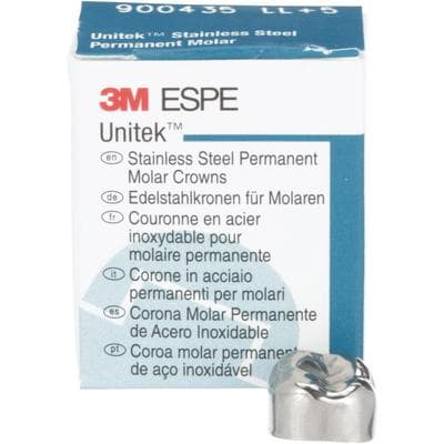 3M Unitek Stainless Steel Permanent Molar Crown, Lower Left Second Permanent Molar, Size 5, 5/Box, 900435 thumbnail 16