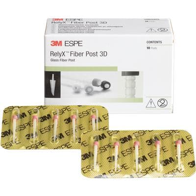 3M RelyX Fiber Post 3D Glass Fiber Post Refill, Size 2, Red, 1.6 mm, 10/Pk, 56950 thumbnail 22