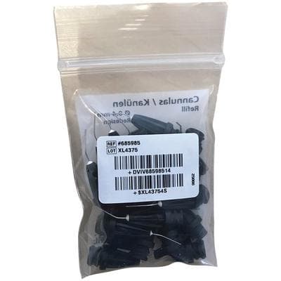Helioseal F Plus Cannula Tip for Syringe Refill, 0.4 mm, Black, 20/Pkg, 685985 thumbnail 4