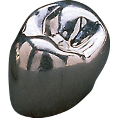 3M Iso-Form Temporary Bicuspid Crown, First Bicuspid, Lower Right, Size L40, Tin-Silver Alloy, 5/Box, L40 thumbnail 10