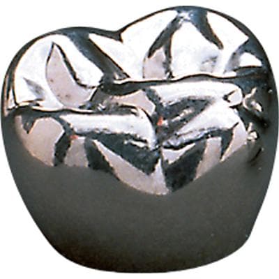 3M Iso-Form Temporary Tin-Silver Molar Crowns, Lower Right Second Molar, Size L74, 5/Box thumbnail 15