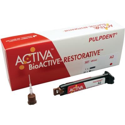 Activa BioACTIVE-Restorative Single Refill, A1, 5 mL (8 g) Syringe + 20 Mix Tips, VR1A1 thumbnail 30