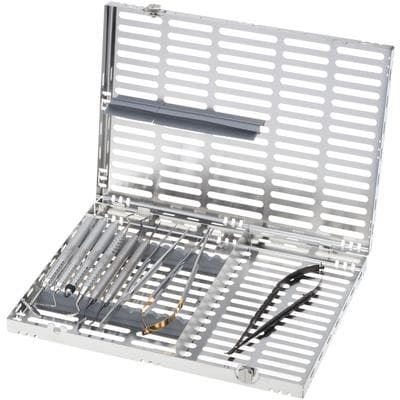 Hu-Friedy Black Line Microsurgical Kit, 11-Piece Instrument Set with IMS Infinity Series Cassette, IMNMICSURX thumbnail 3