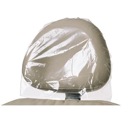 Defend Clear Plastic Headrest Covers, 11" x 9.5" x 2", 250/Box, BF9000 thumbnail 10
