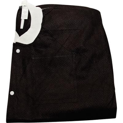 ValuMax Extra-Safe Hip Length Lab Jacket, Black, Small, 10/Pk, 3630BKS thumbnail 5