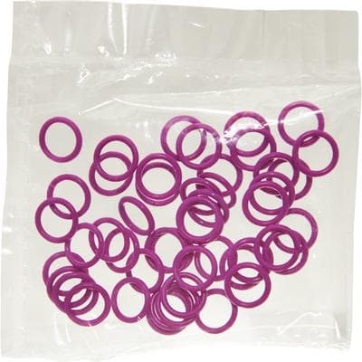 Nordent DuraLite ColorRings, Purple, Silicone Coated, 48/Bag, RING-PR thumbnail 9