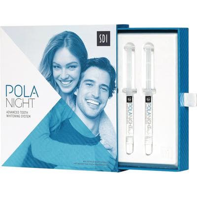 Pola Night Tooth Whitening System, 16% Carbamide Peroxide, Mini Kit, 1.3 g Syringes, Spearmint, 4/Pk, 7700108 thumbnail 18