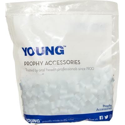 Young Dental Turbo Plus LF Prophy Cup, Screw Type, Webbed, Firm, Light Blue, 720/Box, 053805 thumbnail 8