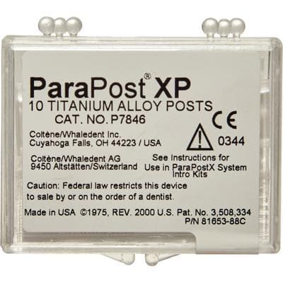 ParaPost XP Titanium Endodontic Post, Size 6, Black, 0.060" (1.50mm), Refill, 10/Pk, P784-6 thumbnail 11