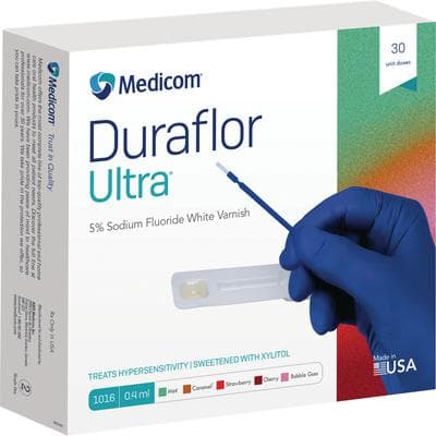 Duraflor Ultra 5% Sodium Fluoride White Varnish, 0.4 mL Unit Dose, Cherry, 30/Box, 1016-CH30 thumbnail 11