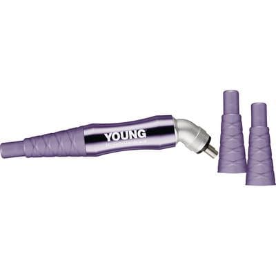 Young™ Hygiene Air Handpiece, Purple with 3 Nosecones, Low Speed, 4-Hole, Autoclavable thumbnail 3