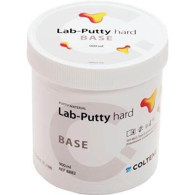 Coltene Lab Putty Hard, Standard Pack, Polysiloxane, 900ml Base + 40ml Catalyst, C8882 thumbnail 8